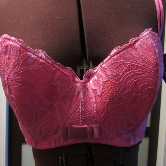 Paramour Pink Lace Bra - Picture 2 of 7